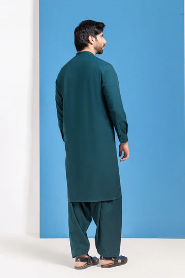 Green-Blended-Shalwar Suit