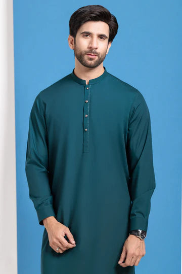 Green-Blended-Shalwar Suit