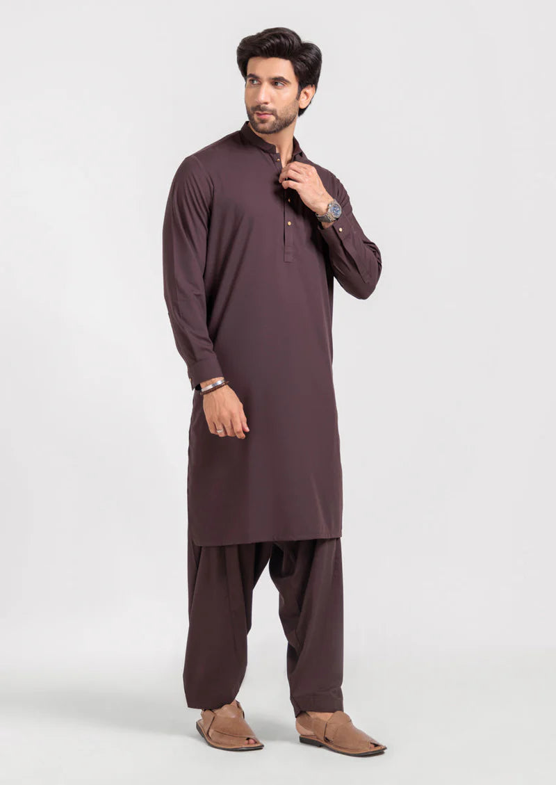 D-Brown-Kurta Shalwar