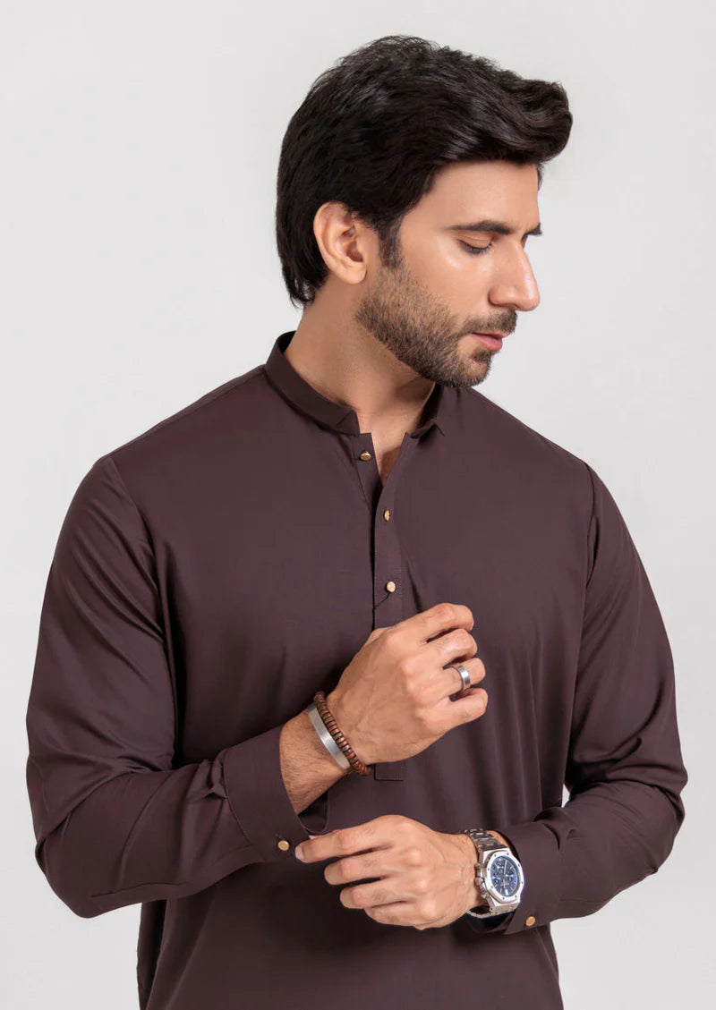 D-Brown-Kurta Shalwar