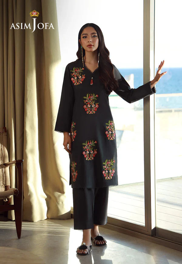 Asim Jofa - AJPB-173 2 Piece Embroidered Cambric