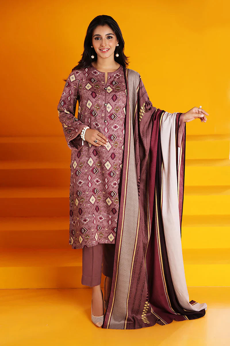 Nishat Stitched Linen 3-Piece (42206126)