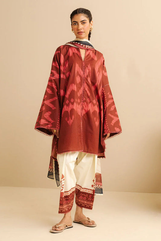 Zara Shahjahan - Coco-6A-Sila 3 Piece Printed Lawn