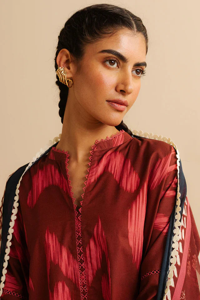 Zara Shahjahan Coco-6A Sila 3-Piece Printed Lawn