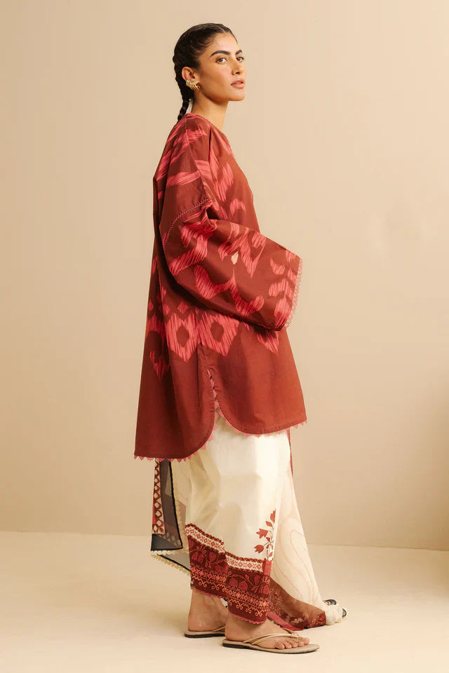 Zara Shahjahan Coco-6A Sila 3-Piece Printed Lawn