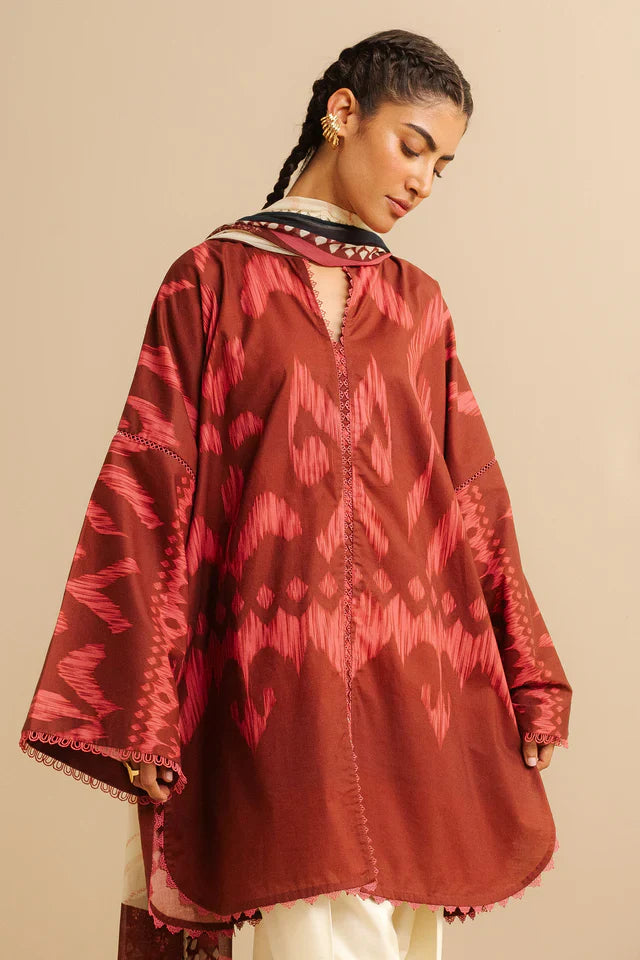Zara Shahjahan Coco-6A Sila 3-Piece Printed Lawn