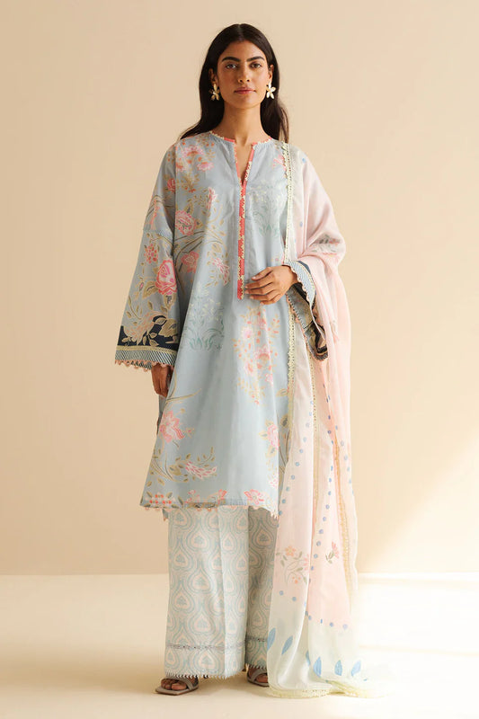 Zara Shahjahan - Coco-8B-Vara 3 Piece Printed Lawn