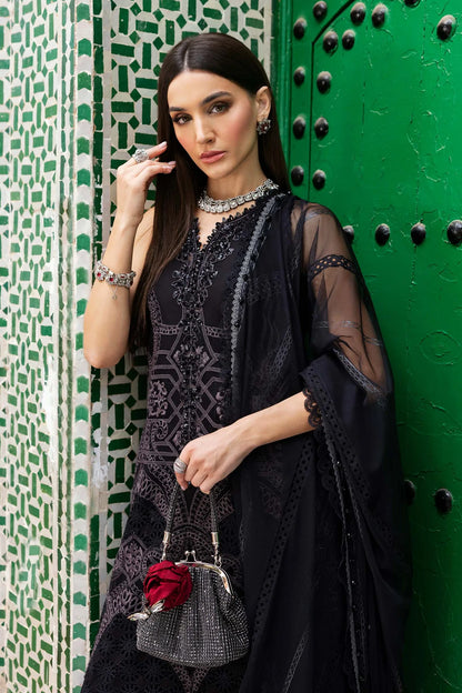 Maria B - D-2512-B 3 Piece Embroidered Lawn Suit