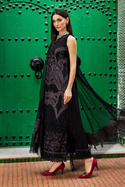 Maria B - D-2512-B 3 Piece Embroidered Lawn Suit