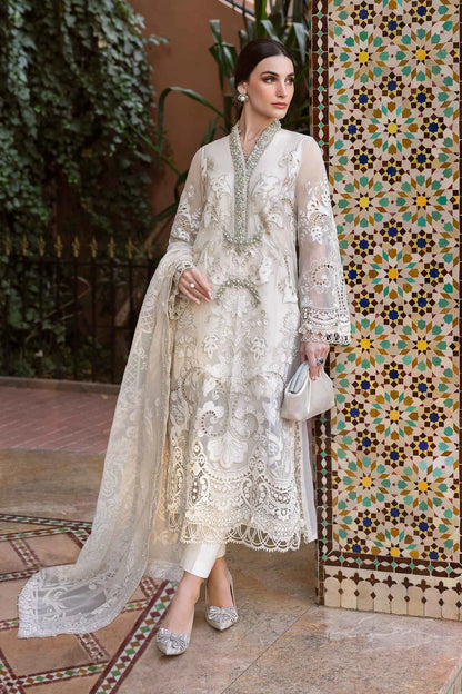 Maria B - D-2506-A 3 Piece Embroidered Organza Suit