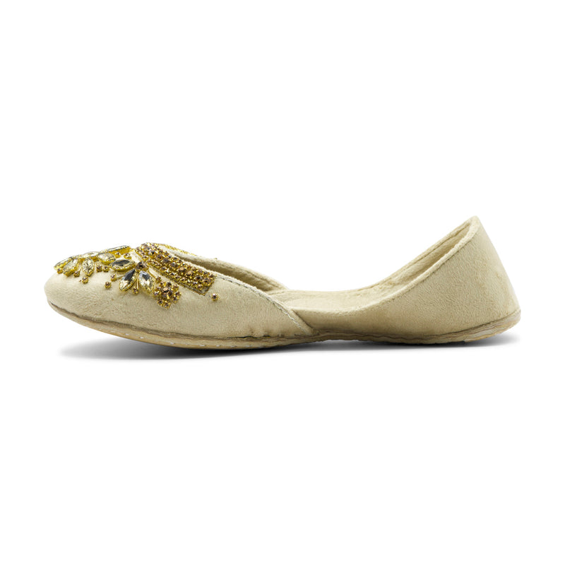 Maharani – Cream Jutti