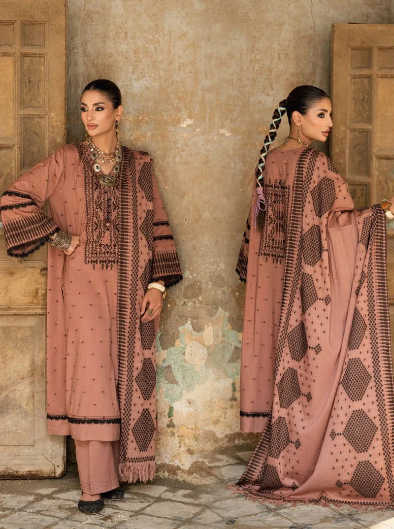 Gul Ahmed Mcha Mousse Jacquard Suit